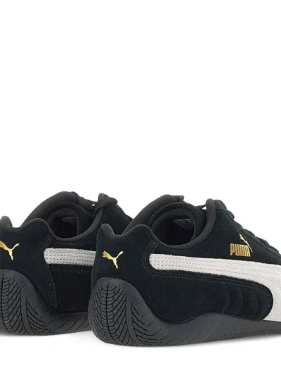 Puma Speedcat Og Logo Detailed Sneakers In Black