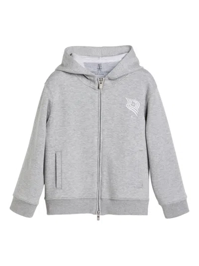 正面细节拉链卫衣