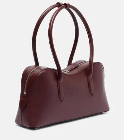 Stella Mccartney Stella Ryder Shoulder Bag In Burgundy