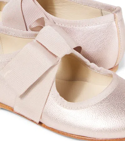 Bonpoint Jany Ballet Flats In Pink
