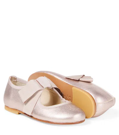Bonpoint Jany Ballet Flats In Pink