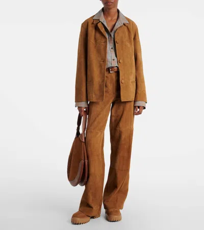 H700绒面革切尔西靴