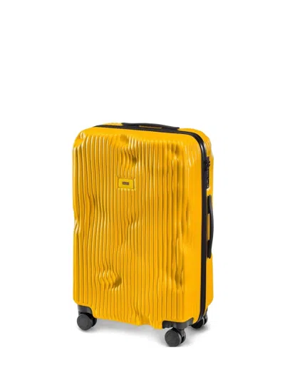 Crash Baggage Ribbed-texture Holdall In Yellow