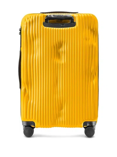 Crash Baggage Ribbed-texture Holdall In Yellow
