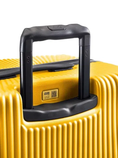 Crash Baggage Ribbed-texture Holdall In Yellow