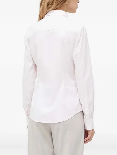 LOGO刺绣扣角领衬衫