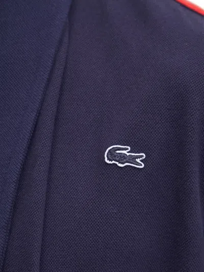 Lacoste Side-stripe Robe In Multi