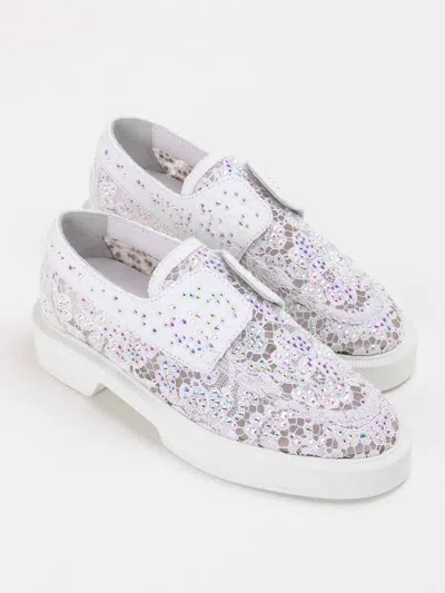 Le Silla Loafer In White