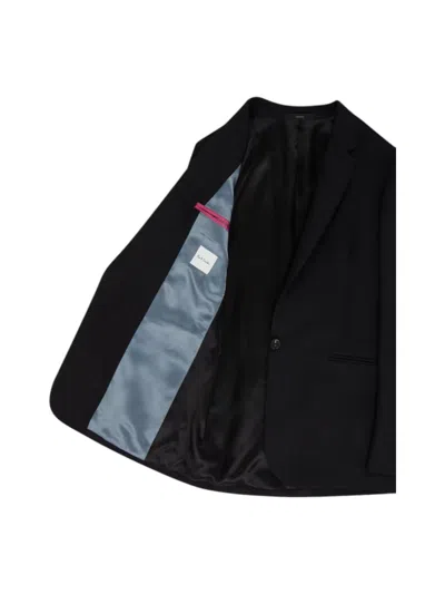 Paul Smith Blazer Black Antipower Wool To A Button In Black