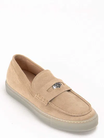 Roberto Cavalli Loafers In Neutral