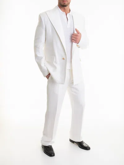 Roberto Cavalli Jacket In White