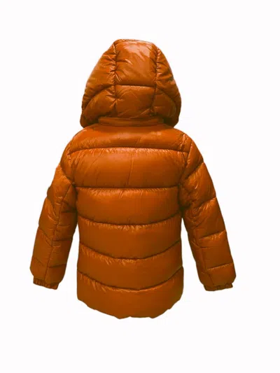 Save The Duck Echo Long Duvet With Hood In Orange