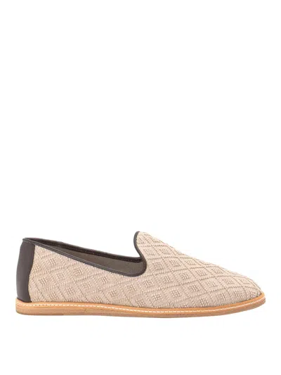 Giuseppe Zanotti Pierrick Loafers In Sand