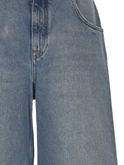 Stella Mccartney Stella Mc Cartney Vintage Blue Trousers With Five Pockets In Blue