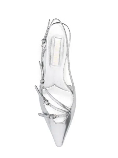 Miu Miu With Heel In Silver