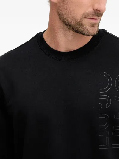 LOGO细节圆领卫衣