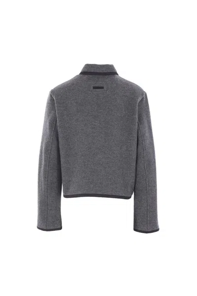 Diomene Coats In Gray