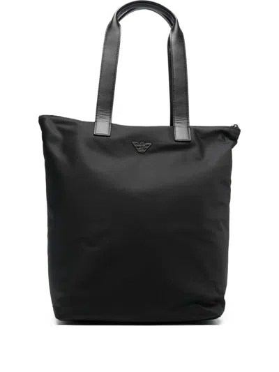 Emporio Armani Shopping Set Bag Bags In Black