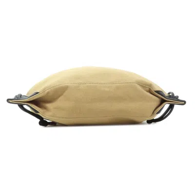 Pre-owned Fendi Black Canvas Backpack ()