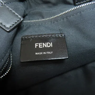 Pre-owned Fendi Black Canvas Backpack ()