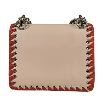 Pre-owned Fendi Pink Leather Shoulder Bag ()