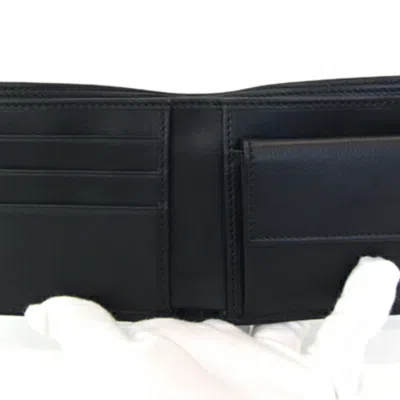 Pre-owned Gucci Black Leather Wallet (bi-fold) ()