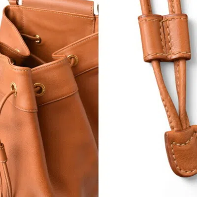 Pre-owned Gucci Brown Leather Shoulder Bag Sling Bag ()