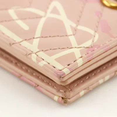 Pre-owned Gucci Pink Leather Bill Wallet (bi-fold) ()