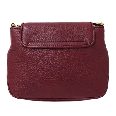 Pre-owned Gucci Purple Leather Shoulder Bag ()