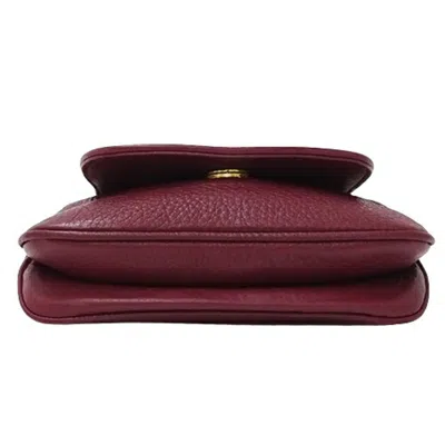 Pre-owned Gucci Purple Leather Shoulder Bag ()