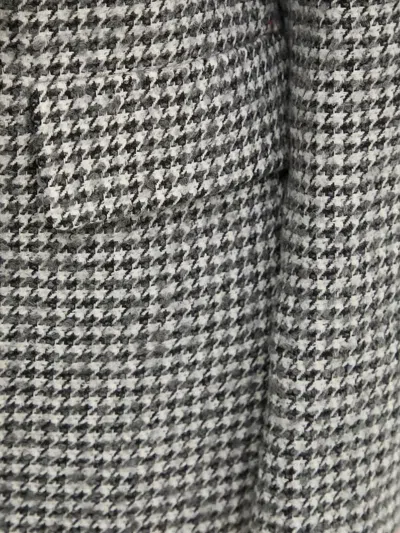 Sandro Ferrone Houndstooth-pattern Blazer In Gray