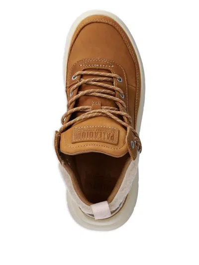 Palladium Palla Flex Cuff Warm Snow Boots In Brown