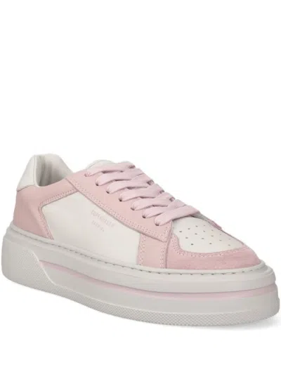 Copenhagen Platform Leather Sneakers In Pink
