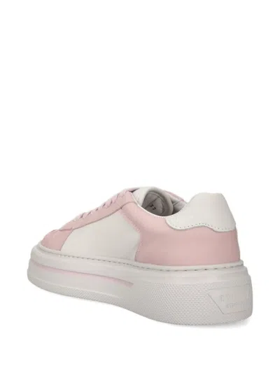 Copenhagen Platform Leather Sneakers In Pink
