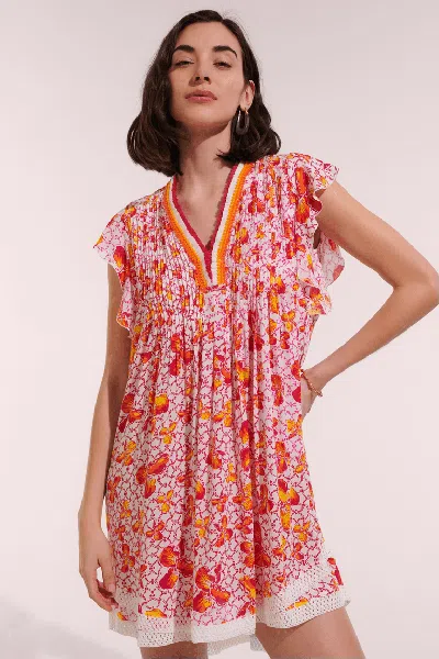 Poupette St Barth Mini Dress Sasha In Multi