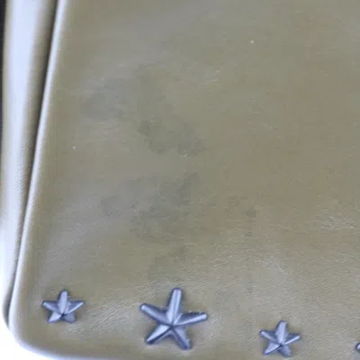 Pre-owned Jimmy Choo Olive Leather Backpack ()