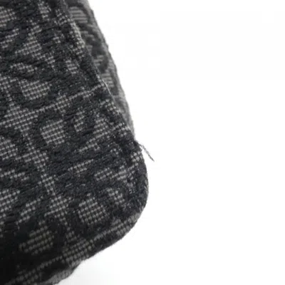 Pre-owned Loewe Black Canvas Shoulder Bag ()