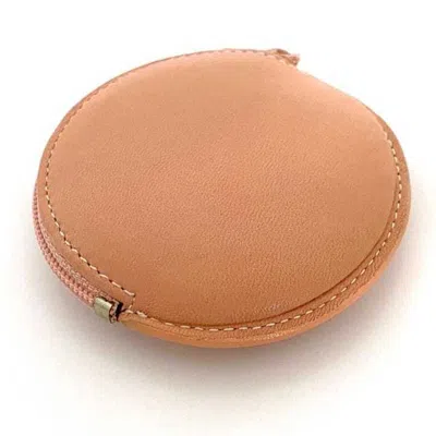Pre-owned Loewe Pink Leather Coin Purse/coin Case ()
