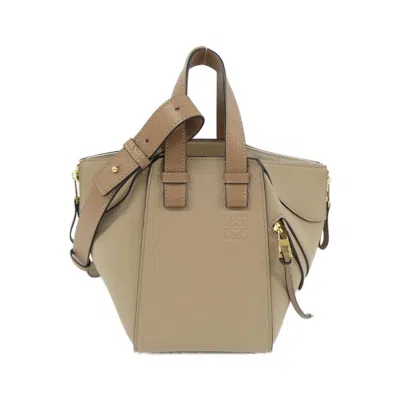 Pre-owned Loewe Sand Leather Shoulder Bag ()