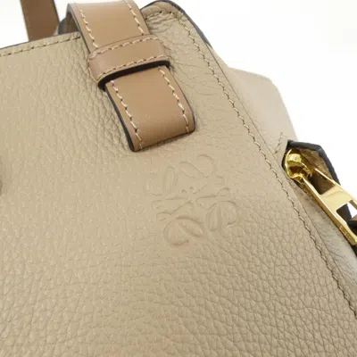 Pre-owned Loewe Sand Leather Shoulder Bag ()