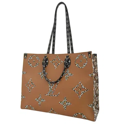Pre-owned Louis Vuitton Black Leopard Noir Pvc Tote Bag ()