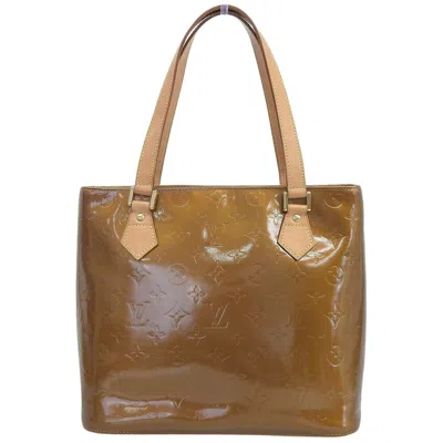 Pre-owned Louis Vuitton Bronze Leather Shoulder Bag Tote Bag ()