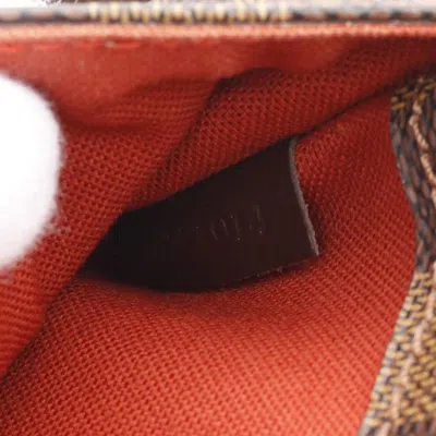 Pre-owned Louis Vuitton Brown Coated Canvas Leather Fanny Pack Sling Bag ()