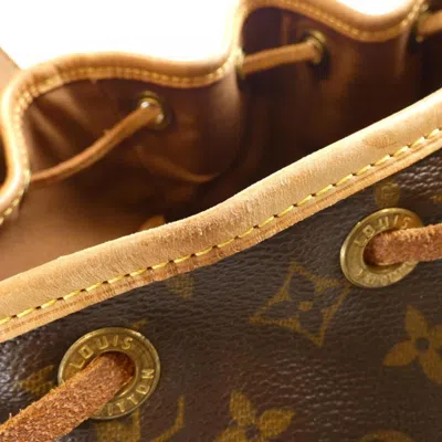Pre-owned Louis Vuitton Brown Marron Coated Canvas Backpack ()