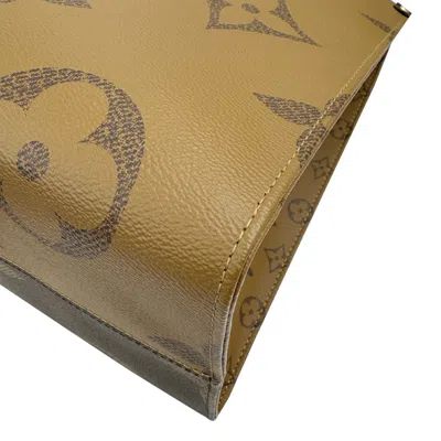 Pre-owned Louis Vuitton Brown Monogram Monogram Reverse Monogram Monogram Reverse Tote Bag ()