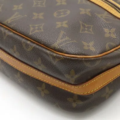 Pre-owned Louis Vuitton Brown Monogram Pochette Shoulder Bag ()