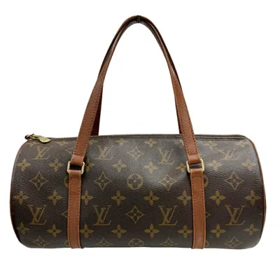 Pre-owned Louis Vuitton Brown Monogram Pouch Tote Bag ()