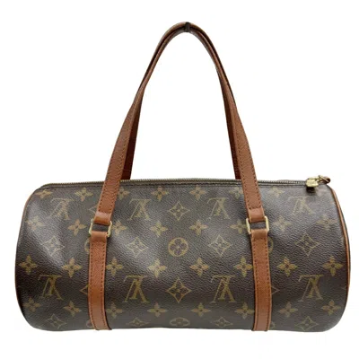 Pre-owned Louis Vuitton Brown Monogram Pouch Tote Bag ()
