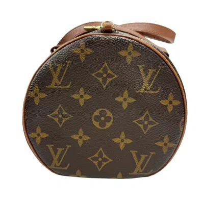 Pre-owned Louis Vuitton Brown Monogram Pouch Tote Bag ()