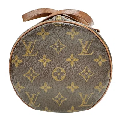 Pre-owned Louis Vuitton Brown Monogram Pouch Tote Bag ()